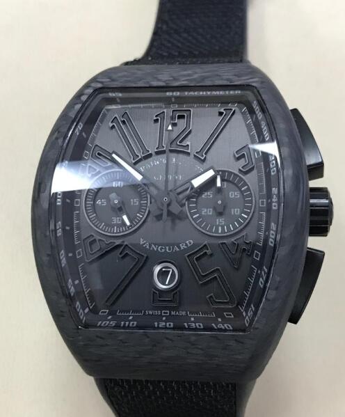 FRANCK MULLER V-45-CC-DT Vanguard Carbon Chronograph Replica Watch